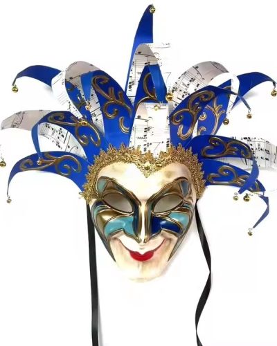 Festival Jester Italy Venice Mask for Musical Events
