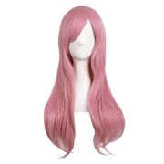 Material : 100% High Temperature Fiber Length: Approx 70cm/ 28 Inch Cap Size: The maximum circumference is approx 20~21inch / 51~53 cm (the error between 1~2cm is normal), the size is adjustable.