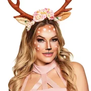 Rosy Reindeer Hairband