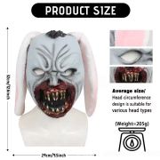 Horror Bloody Bunny Masks Halloween Latex Mask