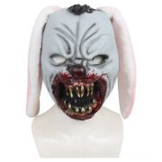 Horror Bloody Bunny Masks Halloween Latex Mask