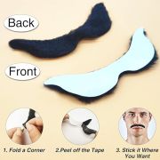 Fake Mustaches Self Adhesive Novelty Hairy Beard