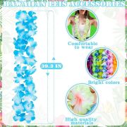 Hawaiian Leis Bulk Luau Party Silk Flower Necklace
