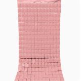 Square Metallic Flat Curtain Backdrop for Birthday & Wedding Wall Decorations
