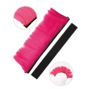 Punk Helmet Mohawk Wigs Skinhead Patches Hairpiece for Motorcycle Cycling Scooters Polo Ski Snowboard