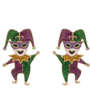 Alligator Lobster Jester Mardi Gras Festival Jewelry
