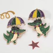 Alligator Lobster Jester Mardi Gras Festival Jewelry