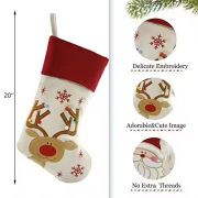 Personalized Christmas Stocking With Embroidered Name