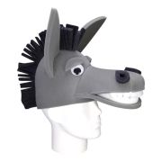 Funny Costume Foam Hat Custom Grey Donkey Hat Party Headwear