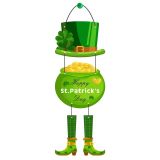 St. Patrick's Day Hanging Door Decor Leprechaun Wall Sign Irish Holiday Decorations