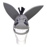 Funny Costume Foam Hat Custom Grey Donkey Hat Party Headwear