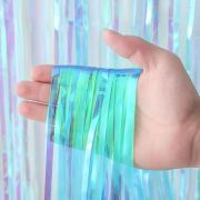 Holographic Foil Curtains Metallic Backdrops for Wedding & Birthday Party Decoration