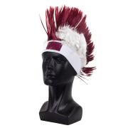 Funny Hat Fans Headband Mohawk Wig with National Flag