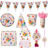 Happy Birthday Party Decorations Paper Cups Paper Plates Holiday Decorations