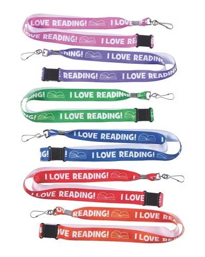 Custom Logo Printed Breakaway Lanyard School Event Accessories