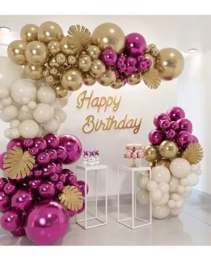 Happy Birthday Decoration Themed Balloon Set Party Decor