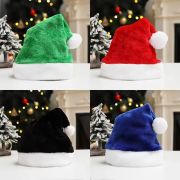 Personalized Plush Santa Hat Corporate Christmas Promotional Hats Gift