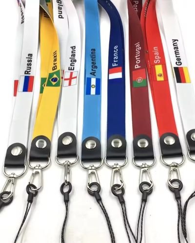 Custom Logo Printed Breakaway Lanyard School Event Accessories