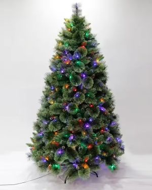 LED Lighting up Christmas Trees for Outdoor & Indoor