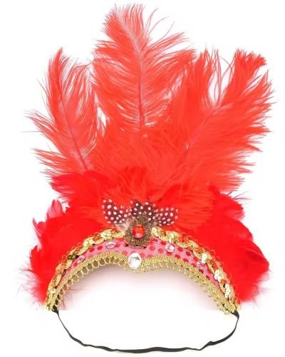 Carnival Party Feather Headpiece Fancy Show Feather Headpiece for Girls
