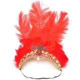 Carnival Party Feather Headpiece Fancy Show Feather Headpiece for Girls