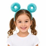 Custom Plush Donut Headband Mouse Ear Hair Hoop