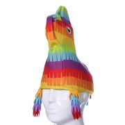 Funny Rainbow Donkey Pinata Hat Fiesta Party Costume Hat Festival Headwear
