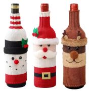 Christmas Decorations Wine Bottles Cover