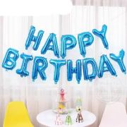 Party Decorations Happy Birthday Balloons Banner With Fringe Curtain Balloons Set