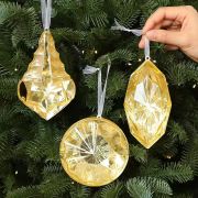 Multi-size Giant Diamond Pendants for Christmas Tree Ornaments