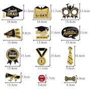 Graduation Photo Booth Props for Happy Celebration Photographed Decorations
